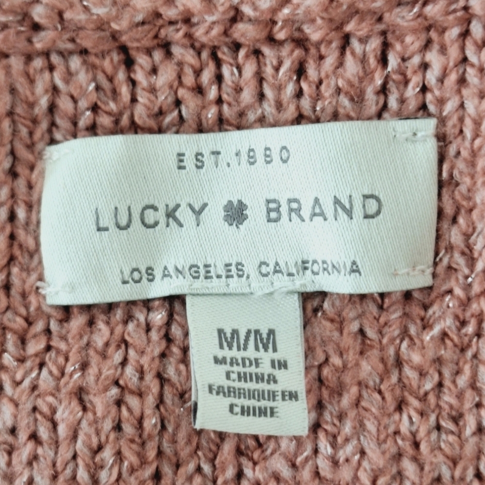Lucky Brand lace-up sweater - Picture 5 of 6